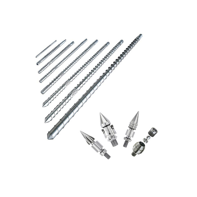 Tornillo/Barril, válvula check y torpedo para Inyectoras