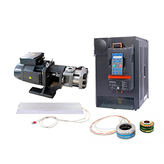 Servo drivers, Servomotores, Bomba hidráulica y accesorios